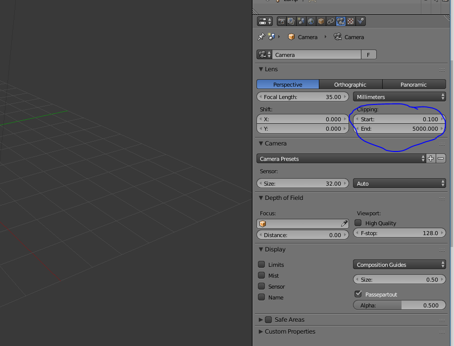 rendering can't see mesh in camera view Blender Stack Exchange