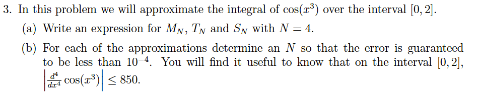 calculus Midpoint Rule Simpsons Rule Trap Rule Error Bounds