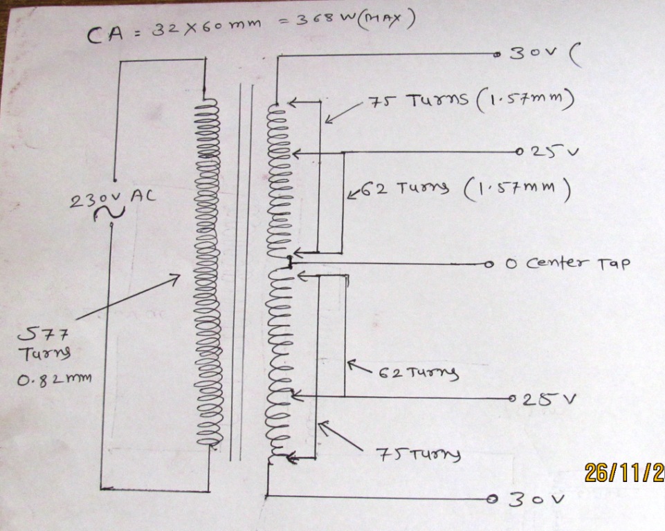 Transformer winding Electrical Engineering Stack Exchange