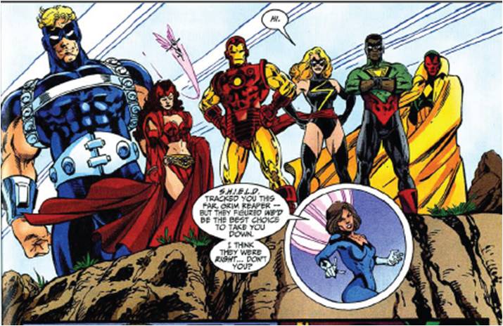 super hero Who’s this big Marvel superhero in a blue suit? Science