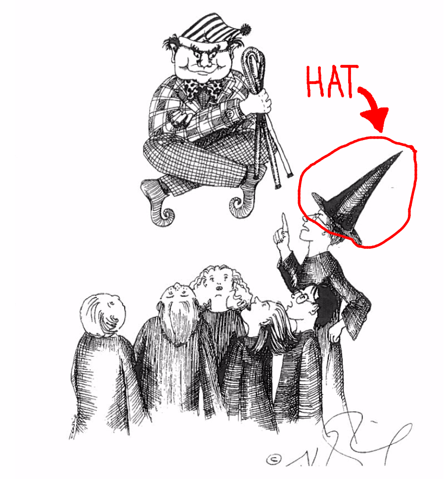 harry potter When do students wear their hats at Hogwarts? Science