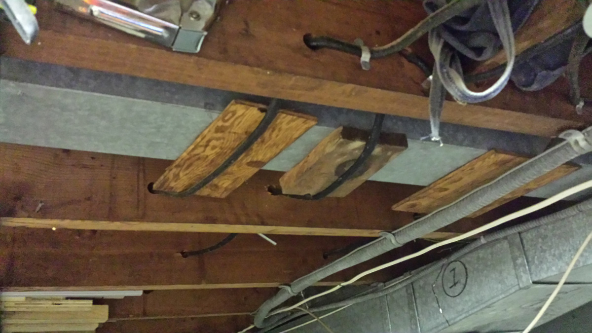 electrical Crossing cold air return ducts with romex Home