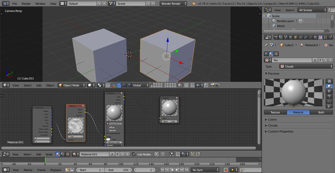 rendering How to turn off textures in Blender Internal render