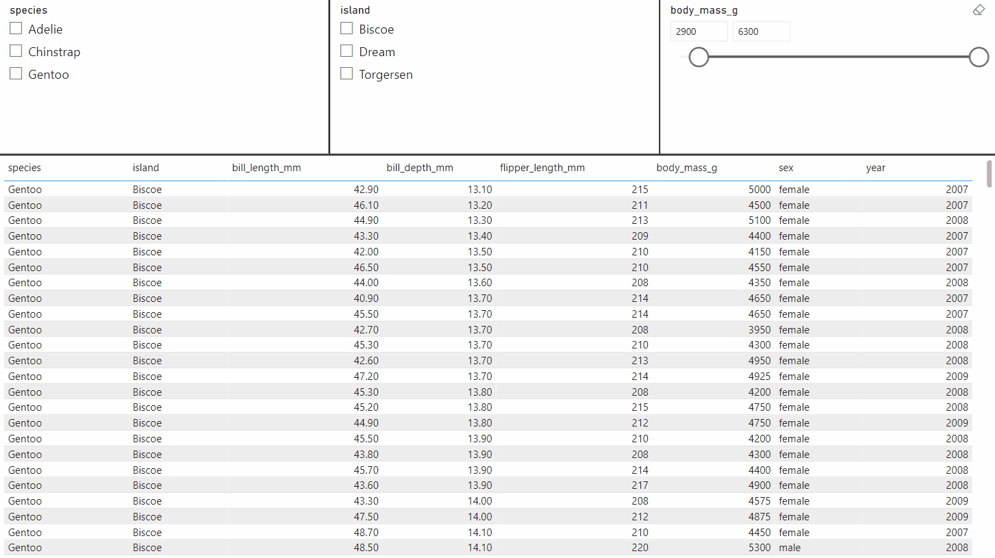 r Multiple bidirectional filters of various data types in Shiny as in