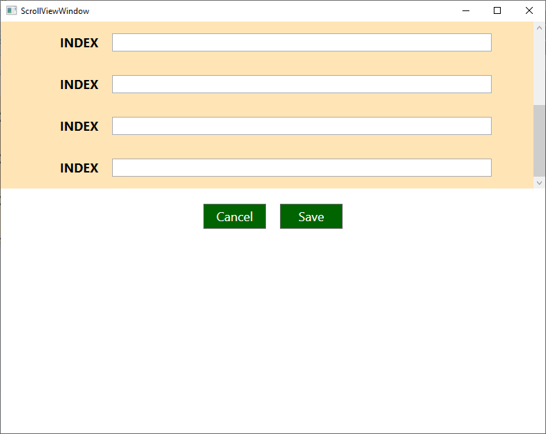 wpf Scrollviewer with dynamic height and menu below Stack Overflow