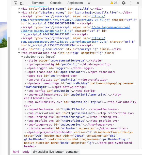 javascript What does it mean when some of the elements are grey in the console under the