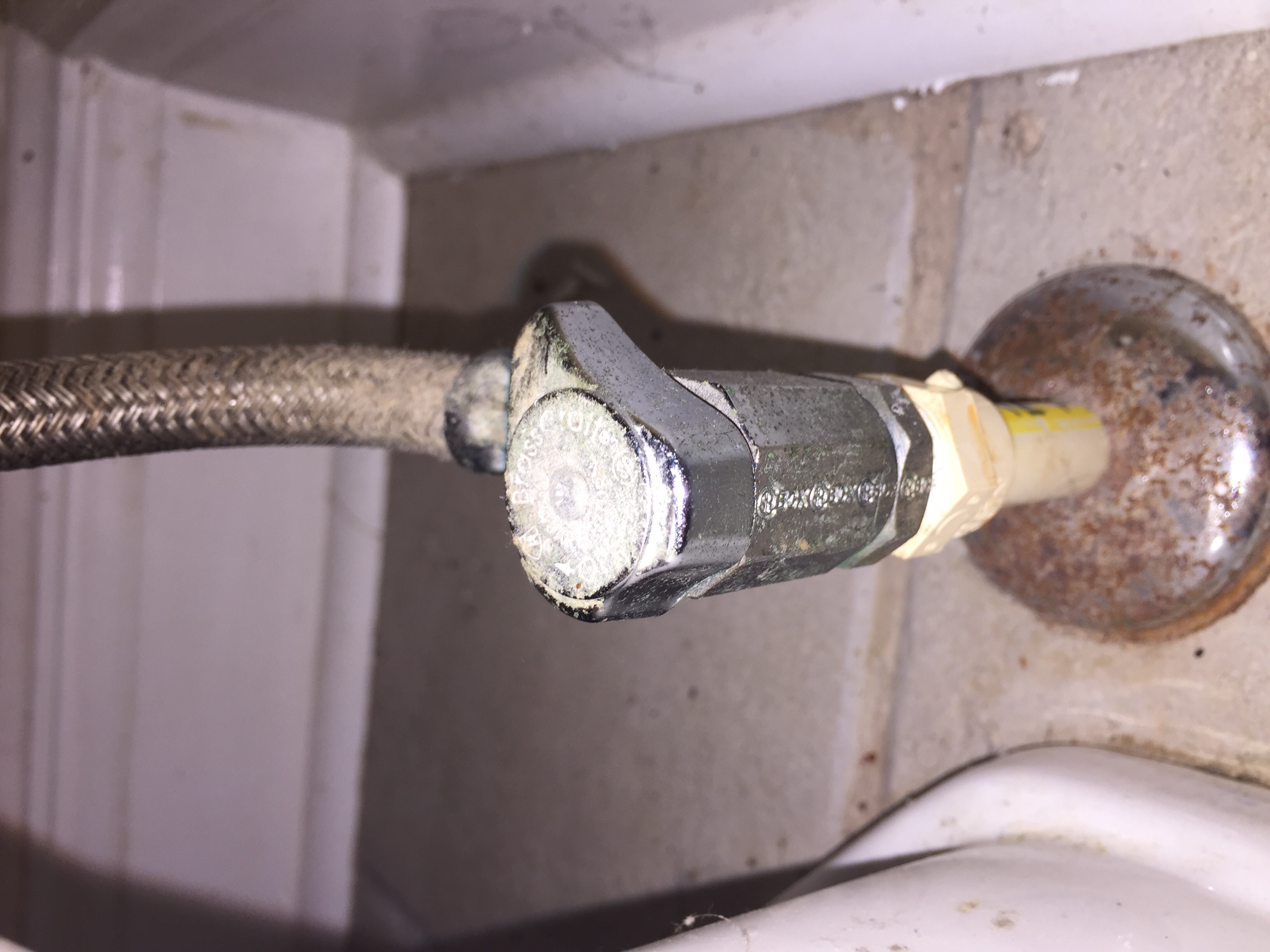 plumbing Trouble turning of supply valve need it shut off but won’t fully close Home