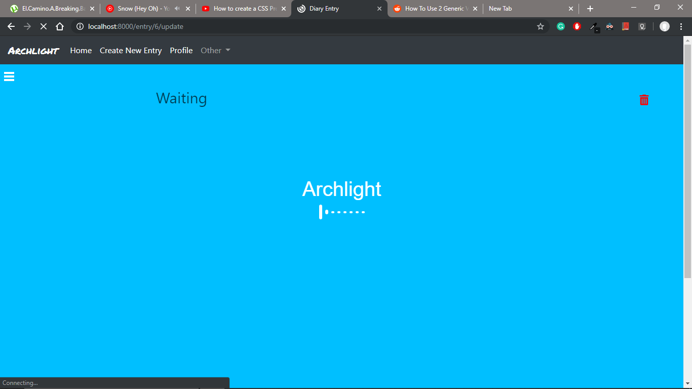 javascript Preloader Is Showing The Contents Of The page Before