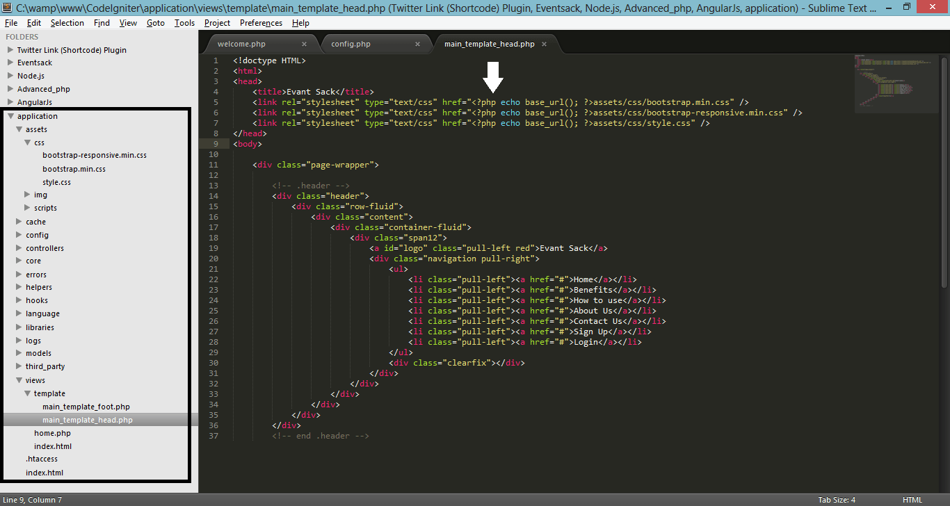 php Codeigniter Unable to access the Stylesheets Stack Overflow