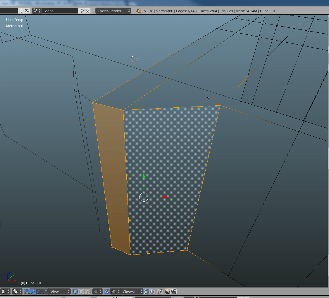 geometry How to Align/Straighten/make Coplanar Nonplanar edge