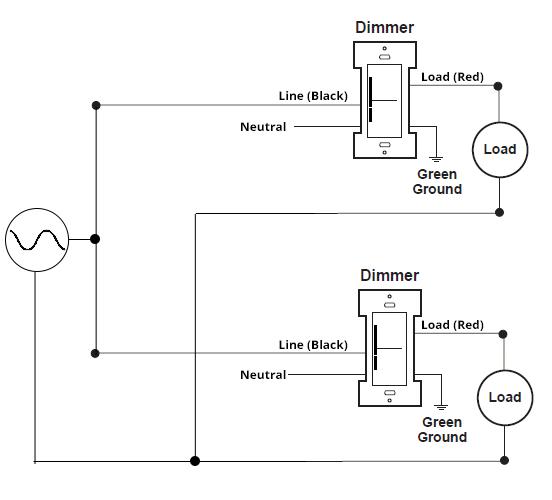 electrical Why does one of two lights stay on when they share a