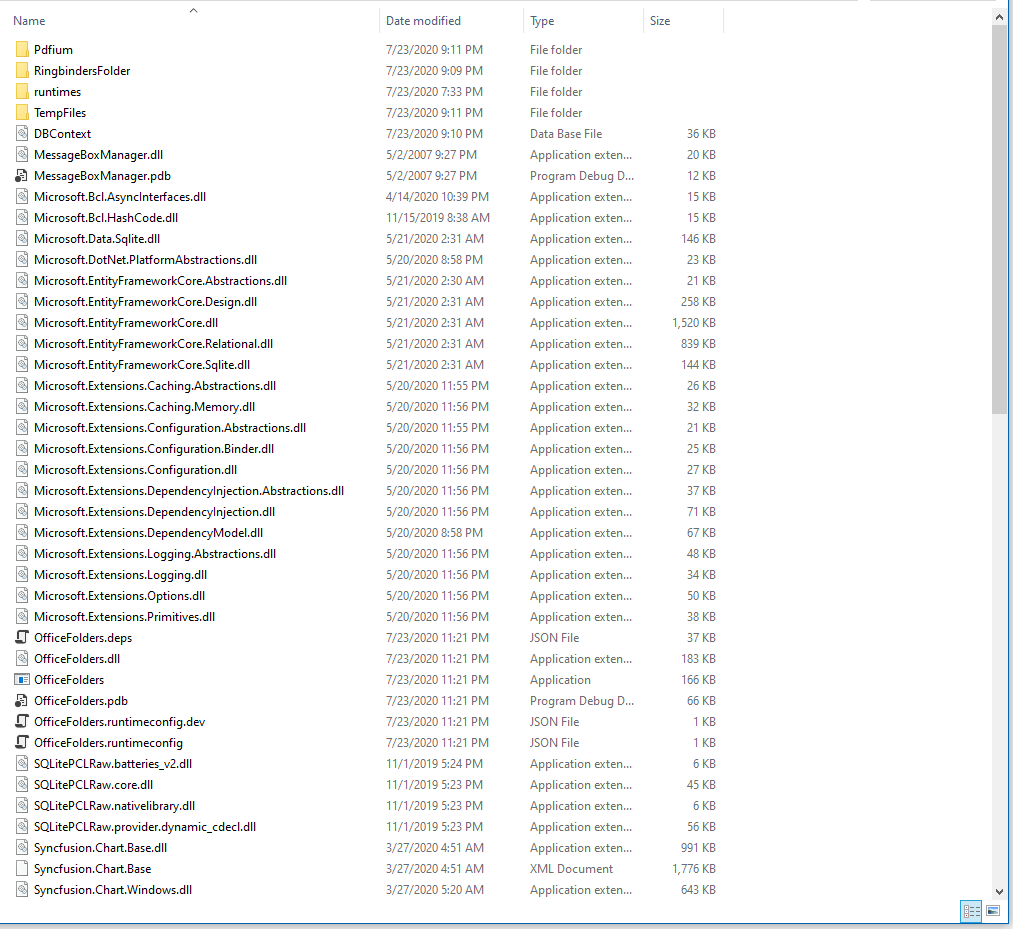 c How can i Arrange app dll files in dot net Core Stack Overflow