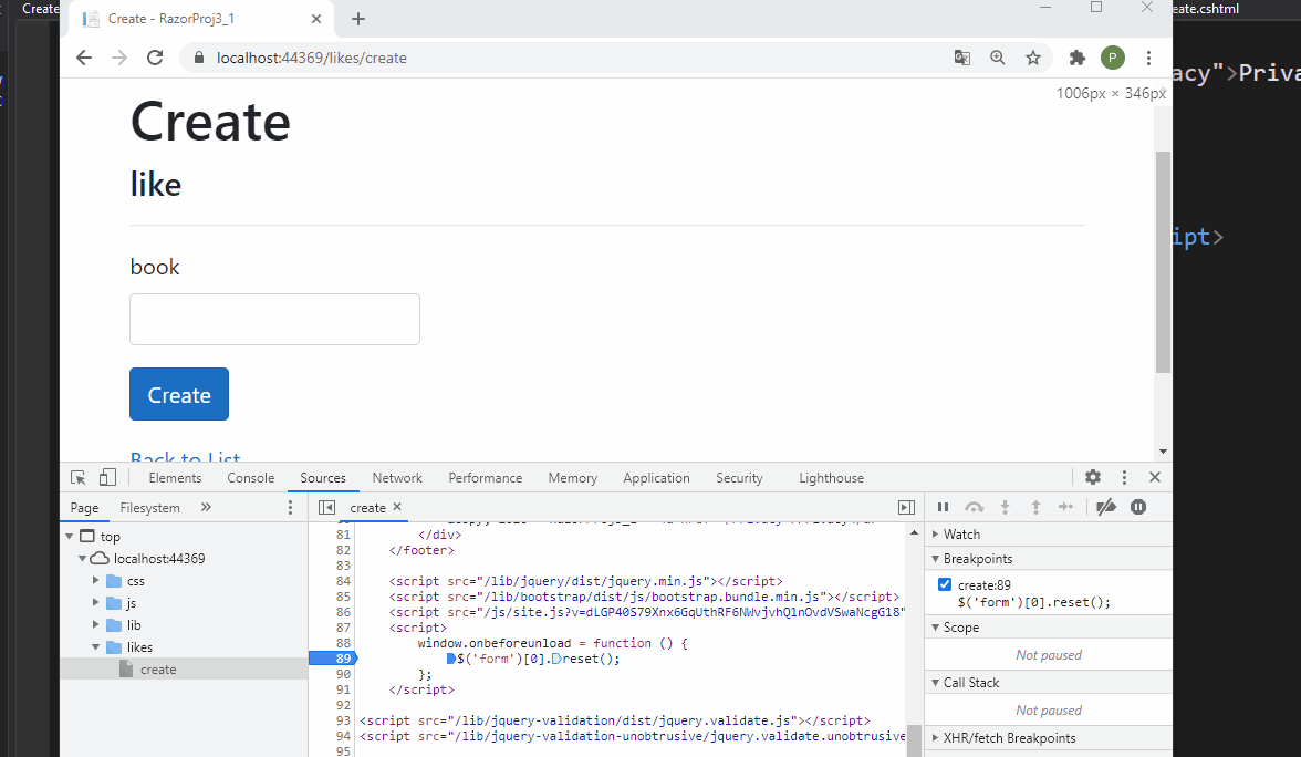 core Form retains values when navigating back Stack Overflow