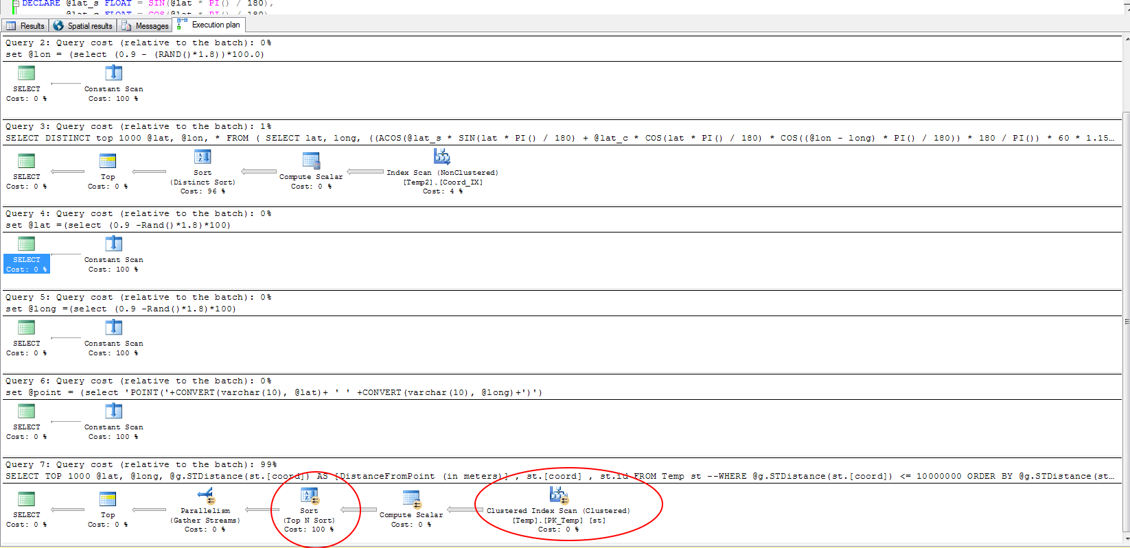 sql server SQL Geometry VS decimal(8,6) Lat, Long
