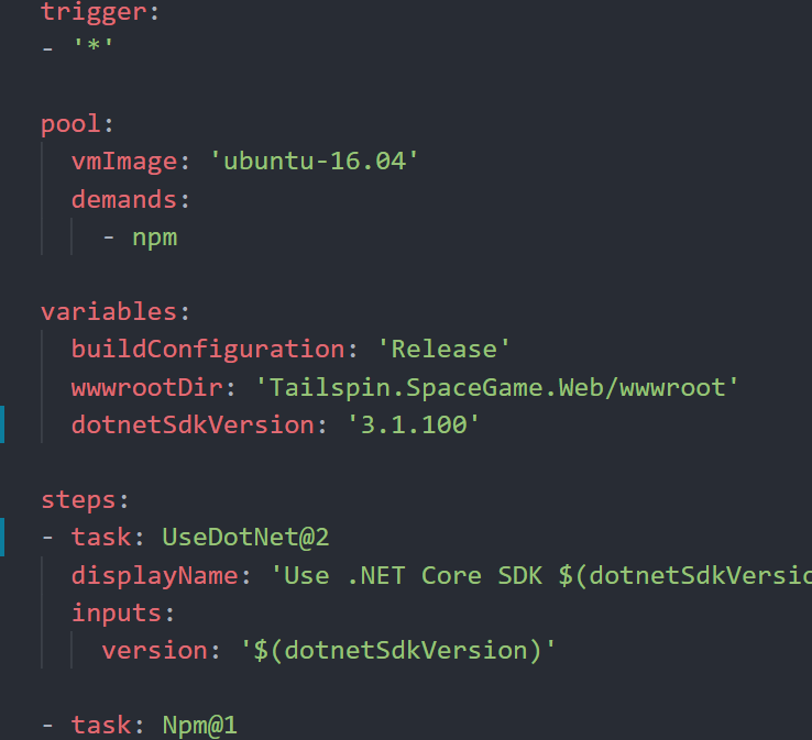 visual studio code YAML file formatting in VSCODE