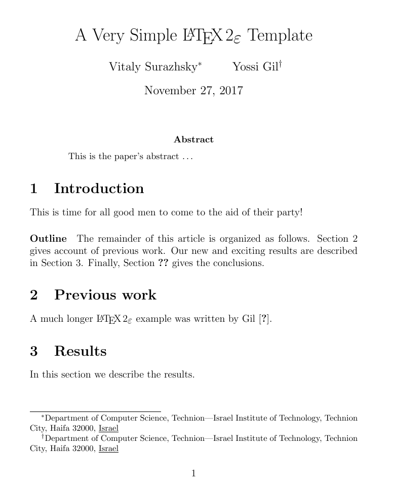 Titles Multiple authors in one line