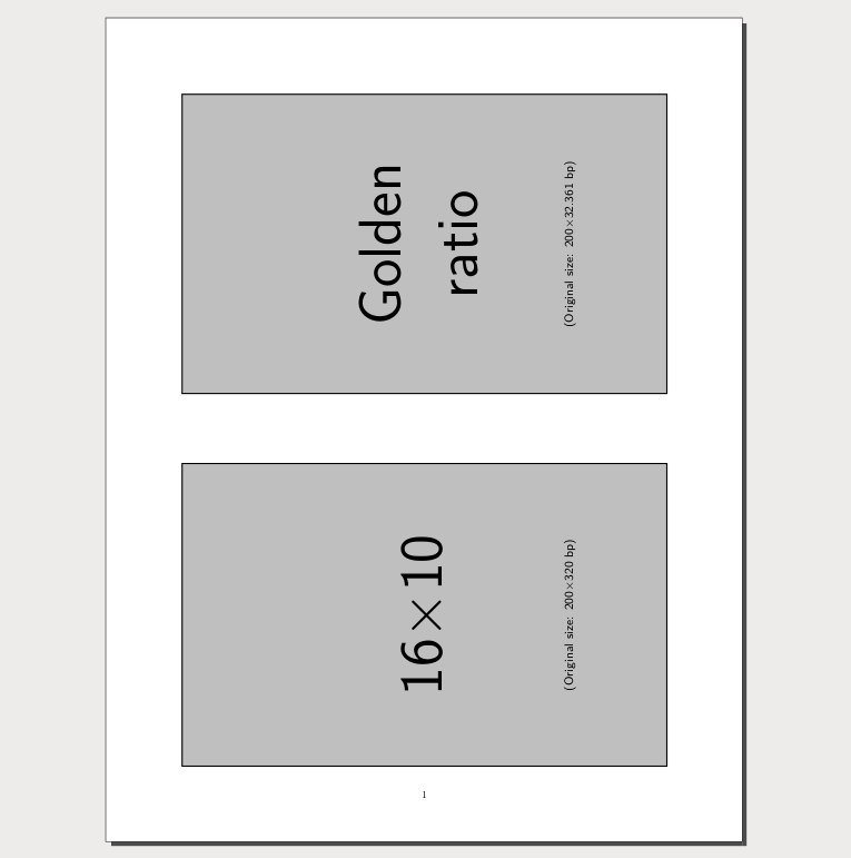 floats Two rotated images on top of each other on same page TeX