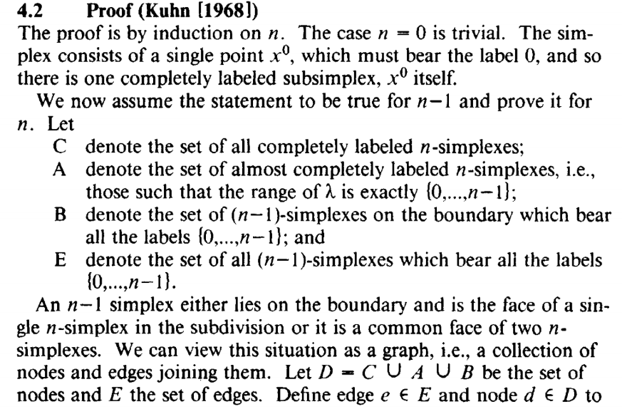 combinatorics Troubles in understanding Sperner's Lemma proof