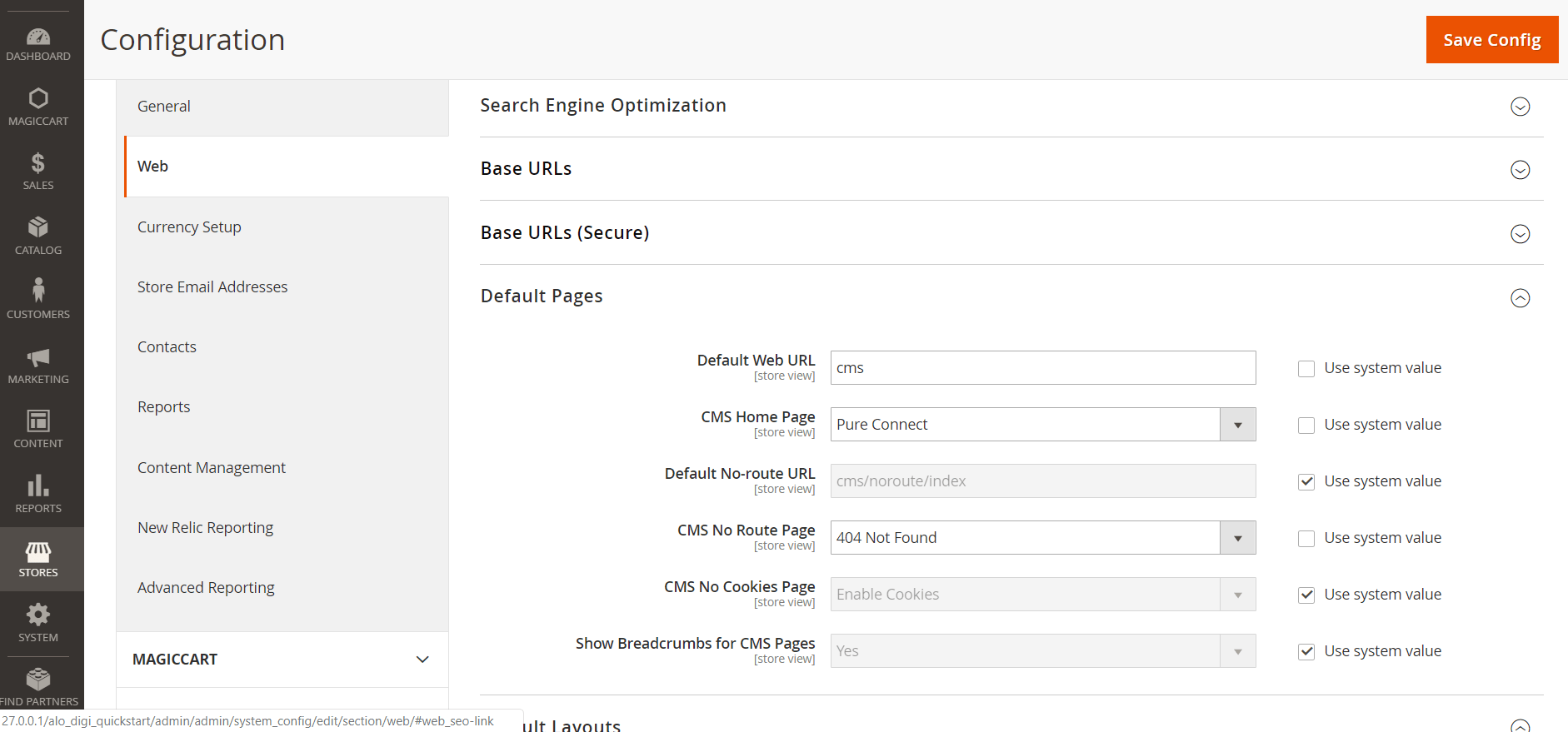 I want my demo4 to be set as default home page view [on hold] The 2019