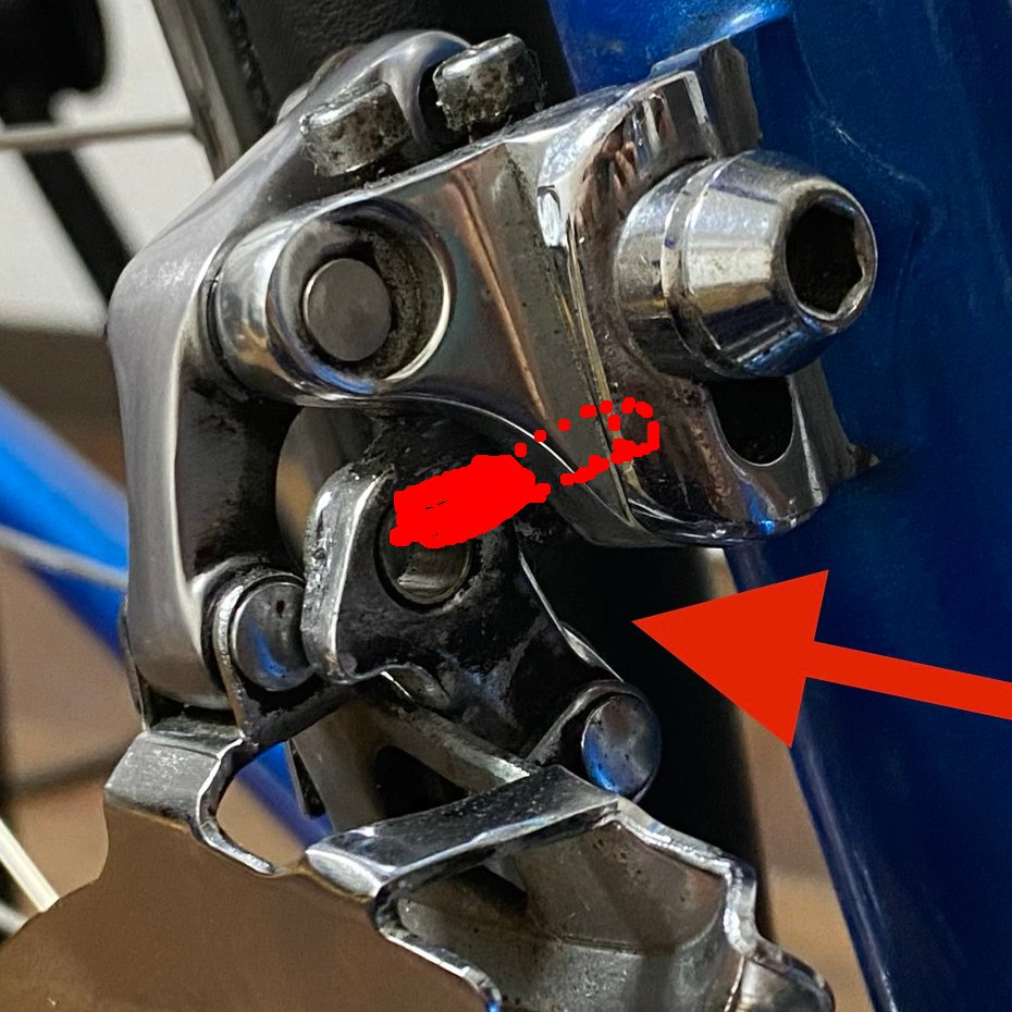 shimano Broken front derailleur 7400 Dura Ace Bicycles Stack Exchange