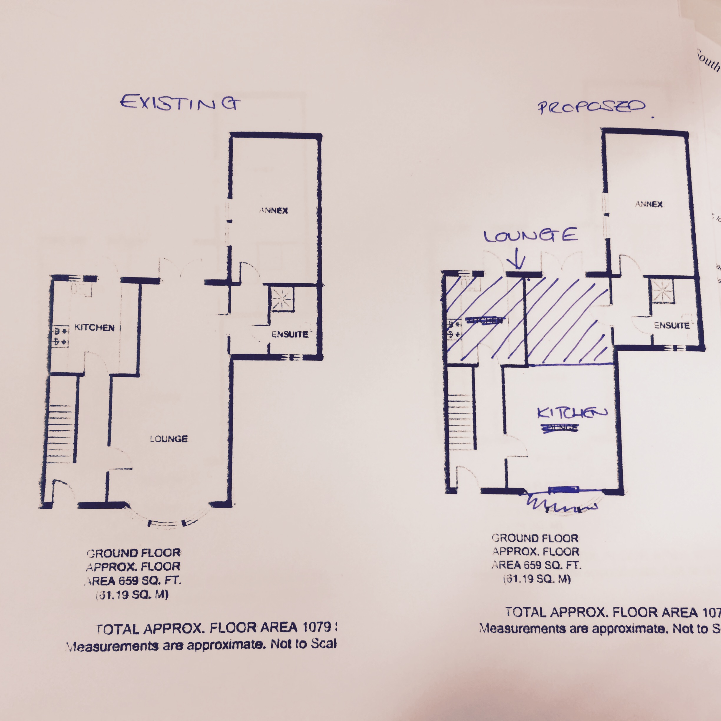 plumbing Can I move my kitchen to the front of the house or any other
