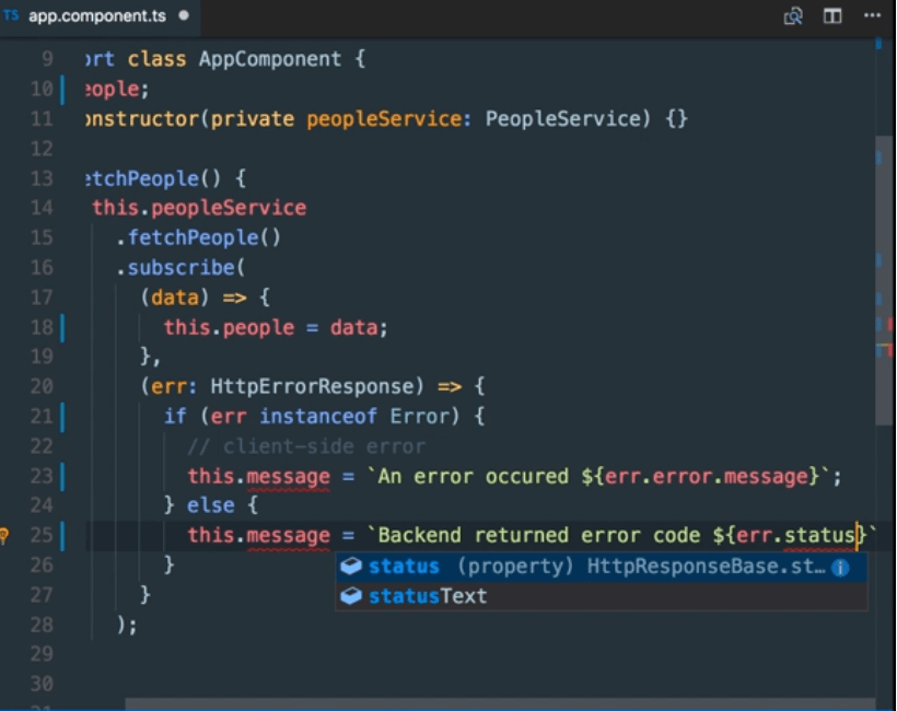 How to properly handle & control Errors in Angular and  API 2