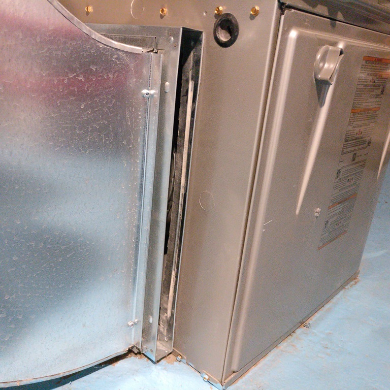 Is this convex bend in my furnace filter slot OK? Home Improvement