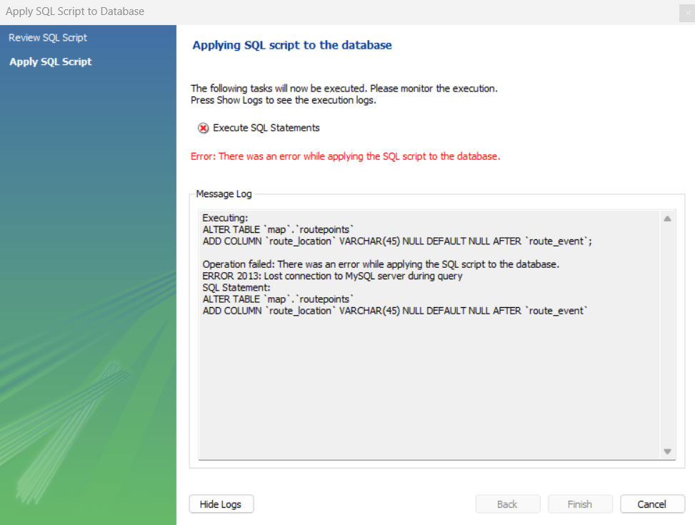 MySQL Workbench alter table after updating to Windows 11 Stack Overflow