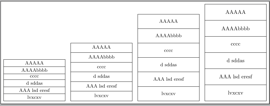 Tikz nodepart height TeX LaTeX Stack Exchange