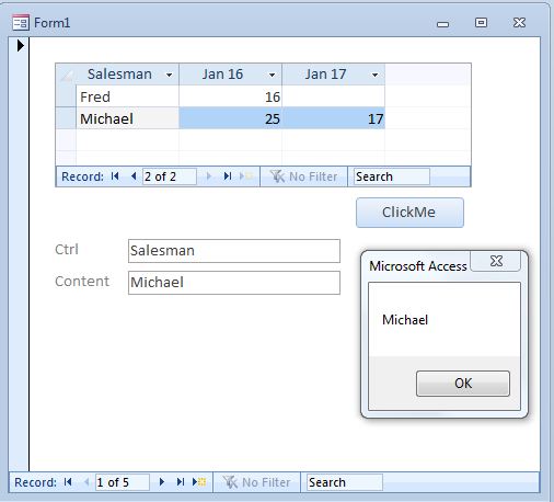vba MS Access Double click event on query Stack Overflow