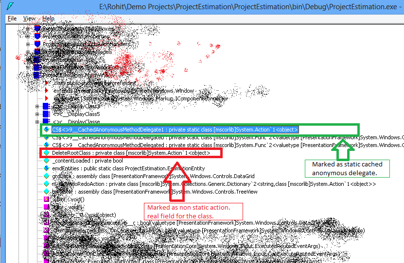 generics How to call non static methods from Action delegate in C