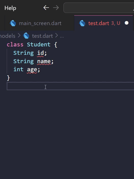 flutter How to generate dynamic dart class code with proper methods