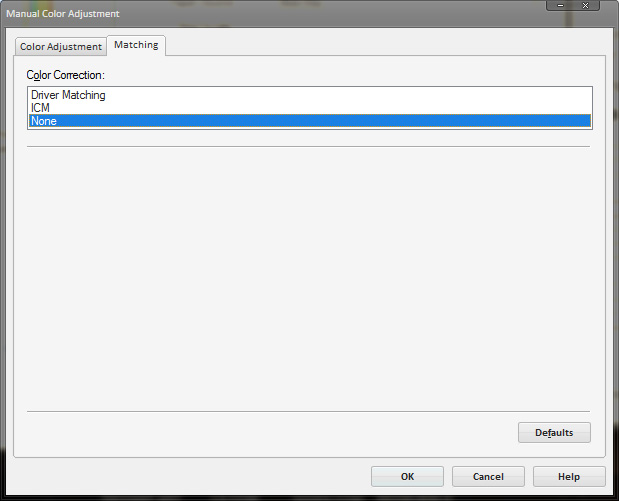 printing - Canon Pixma 9000 Mark II With Semi Gloss Paper Settings