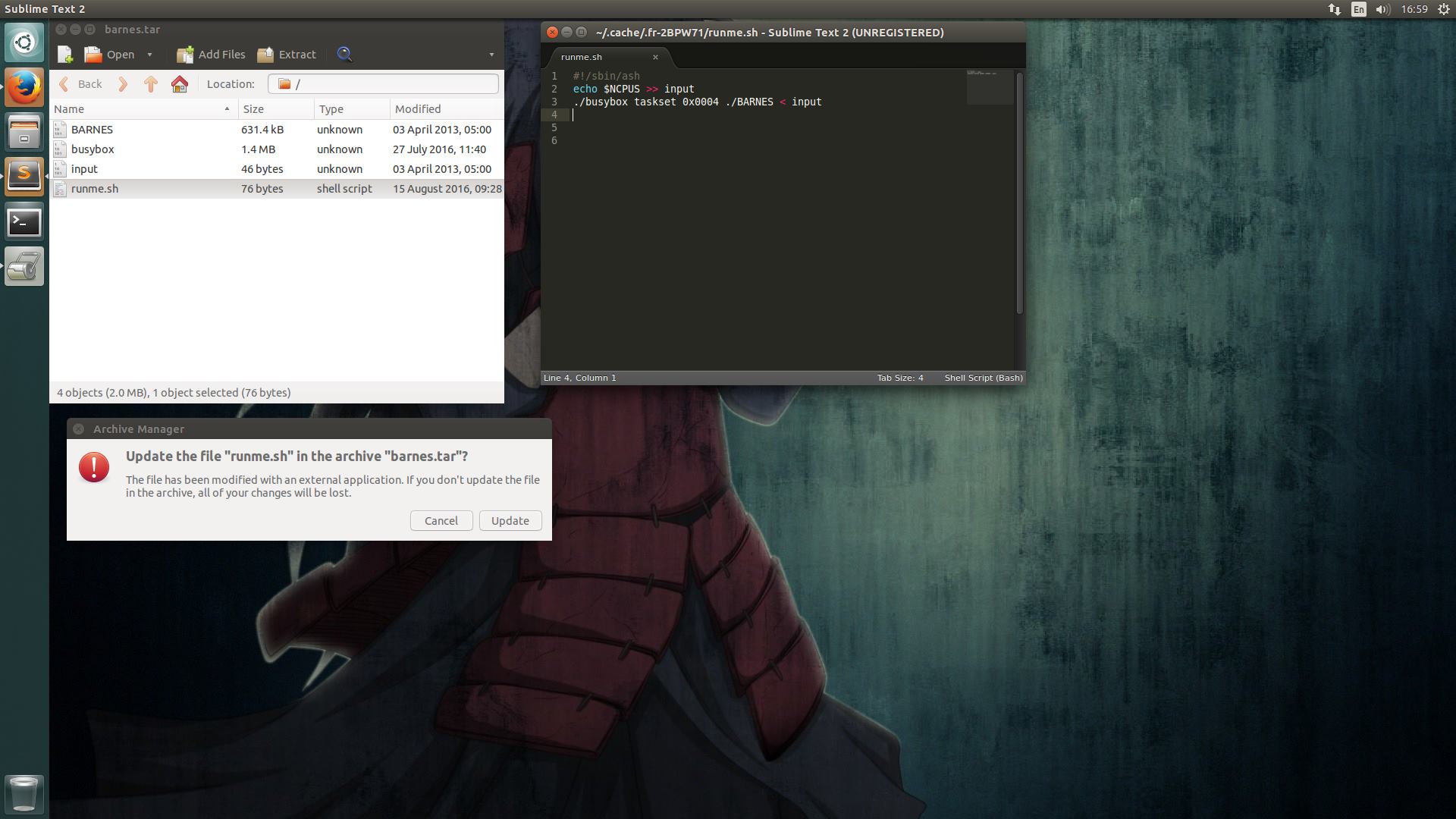 linux Structure of .tar files Stack Overflow