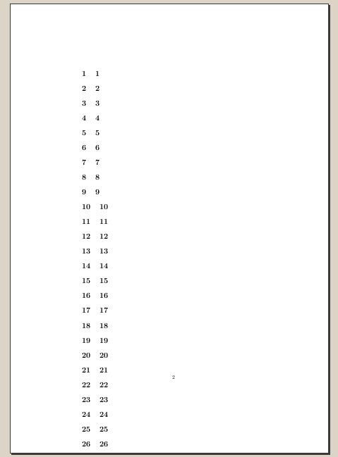 tex - LaTeX - Lots of sections (with no content) running of the edge of