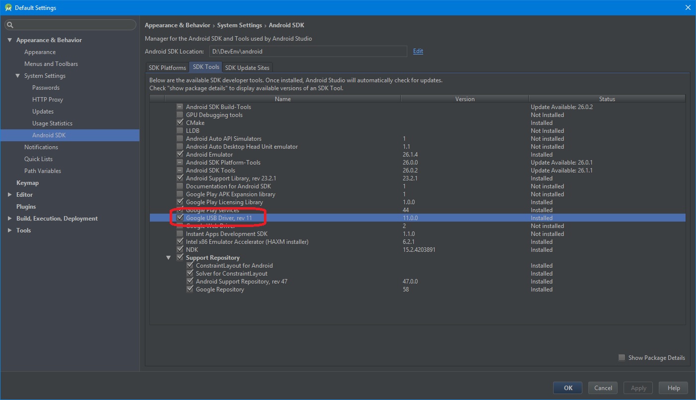 java I can't see Extras Folder in Android Studio Folder Stack Overflow