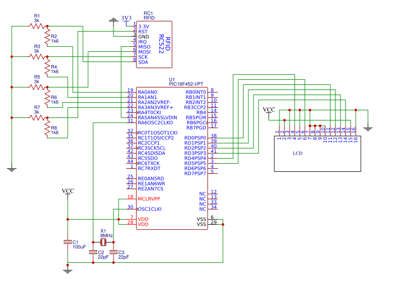 Can't get MFRC522 (RFID) to work with SPI bus (bit banging)