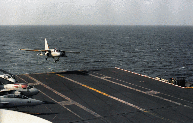 emergency Is there a procedure for landing on an aircraft carrier