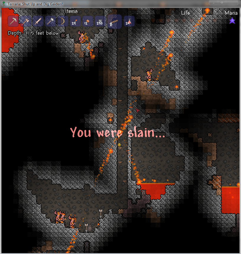 terraria How to survive an immortal imp army? Arqade