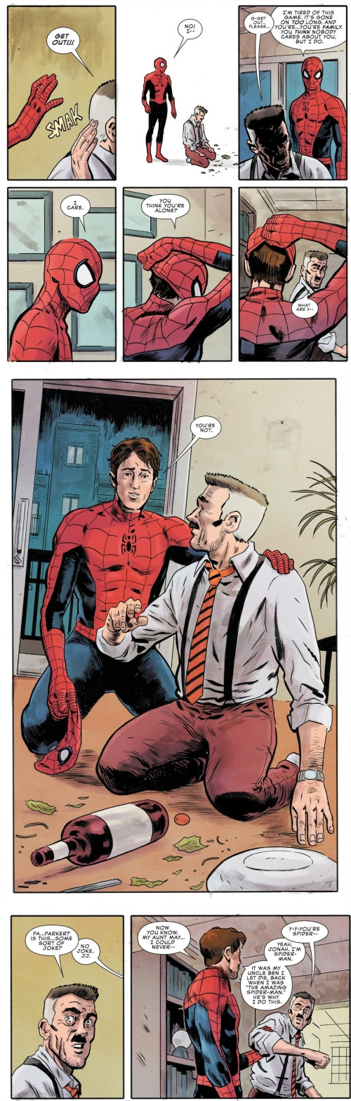 marvel Has J.J.Jameson ever found out that Peter Parker