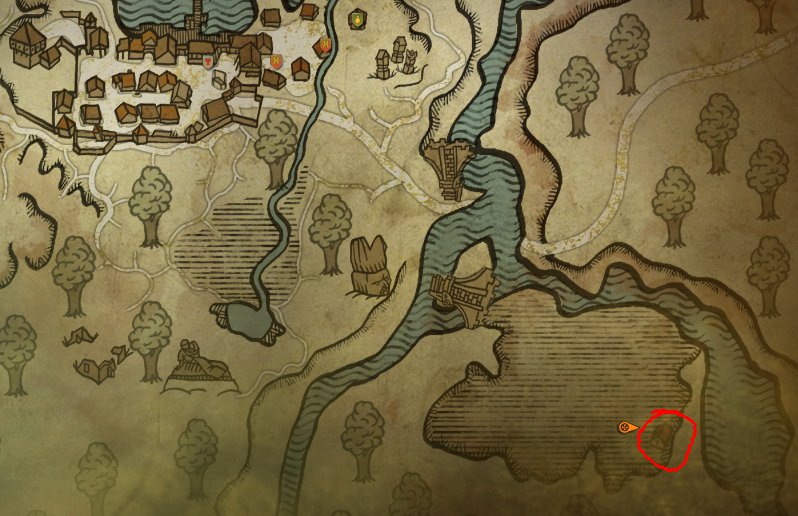 the witcher 2 House in the swamp in chapter 1, where is the key? Arqade
