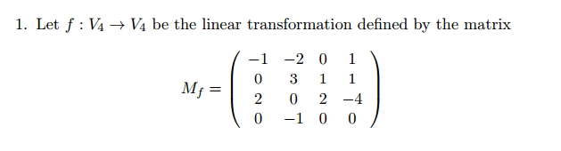 functions How do I calculate the invertibility of a linear