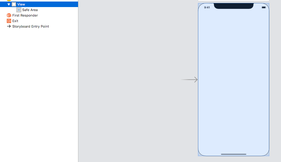 ios iPhone X safe area layout guides I want my app display on