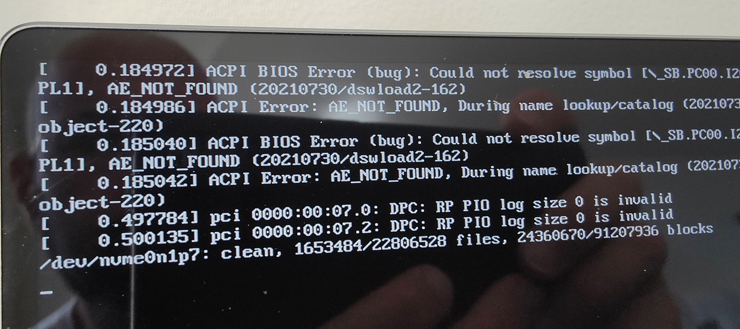 bios errors/warning at startup Ask Ubuntu
