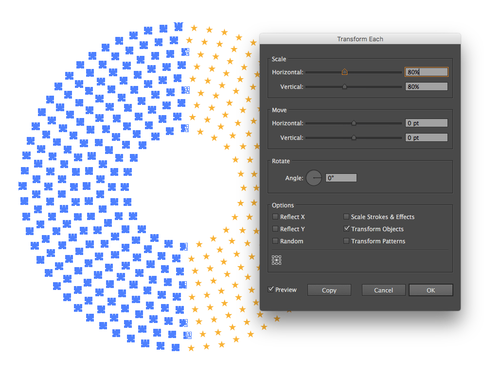 shapes Create dotted circles in Illustrator Graphic Design Stack