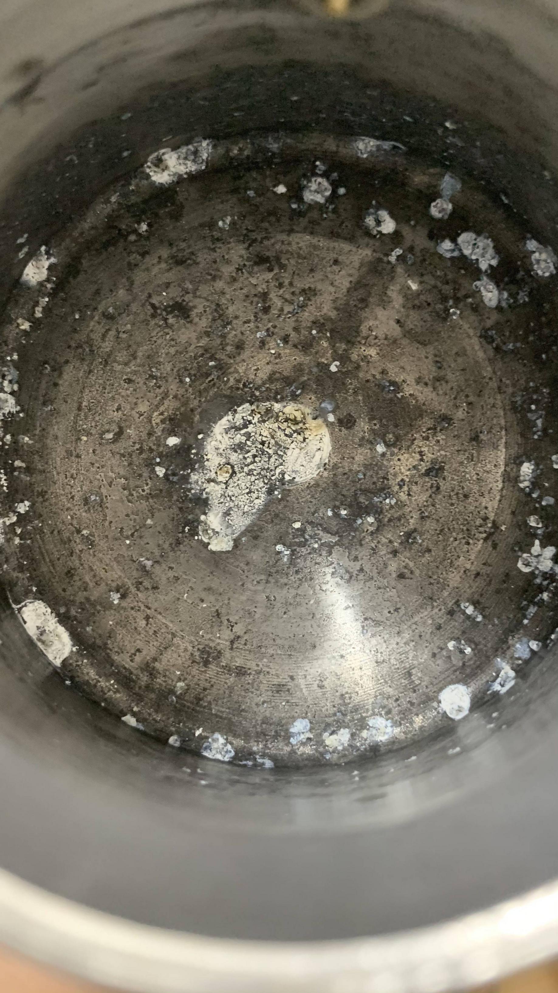 What is this white spots inside my Bialetti Moka? Coffee Stack Exchange