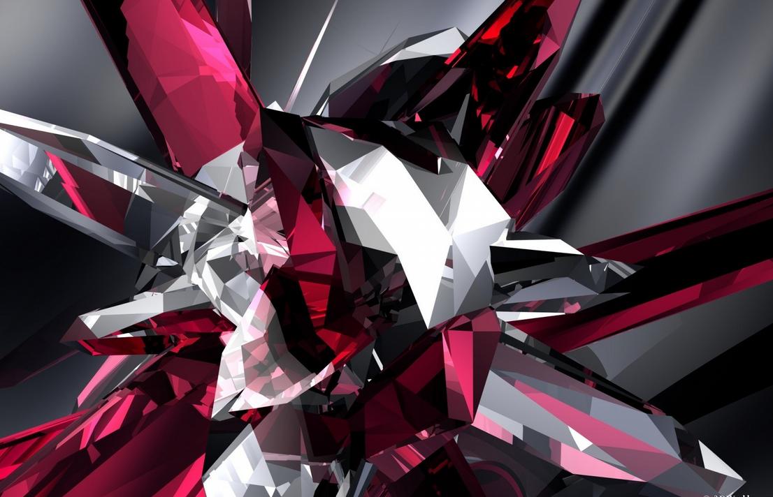 adobe How can I render a 3D crystal object? Graphic