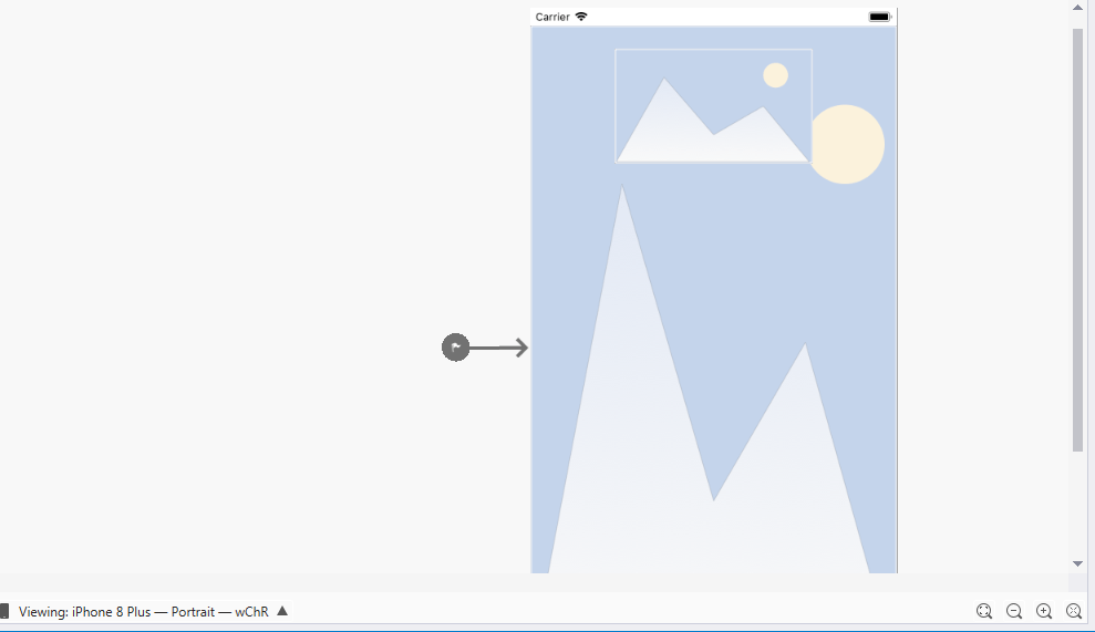 iphone How to center image horizontal for all screen size in xamarin