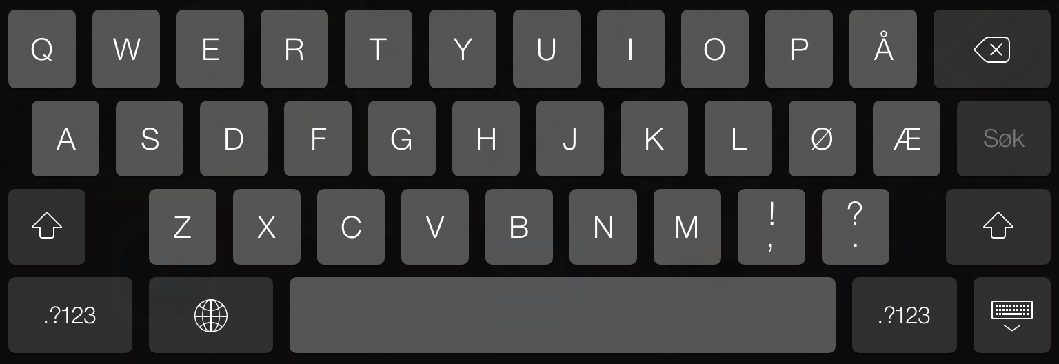 ios Change between dark and light keyboard iOS7 Stack Overflow