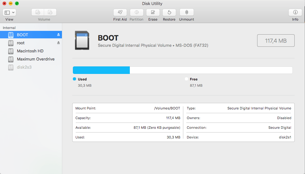 disk utility Cannot erase micro SD card Ask Different